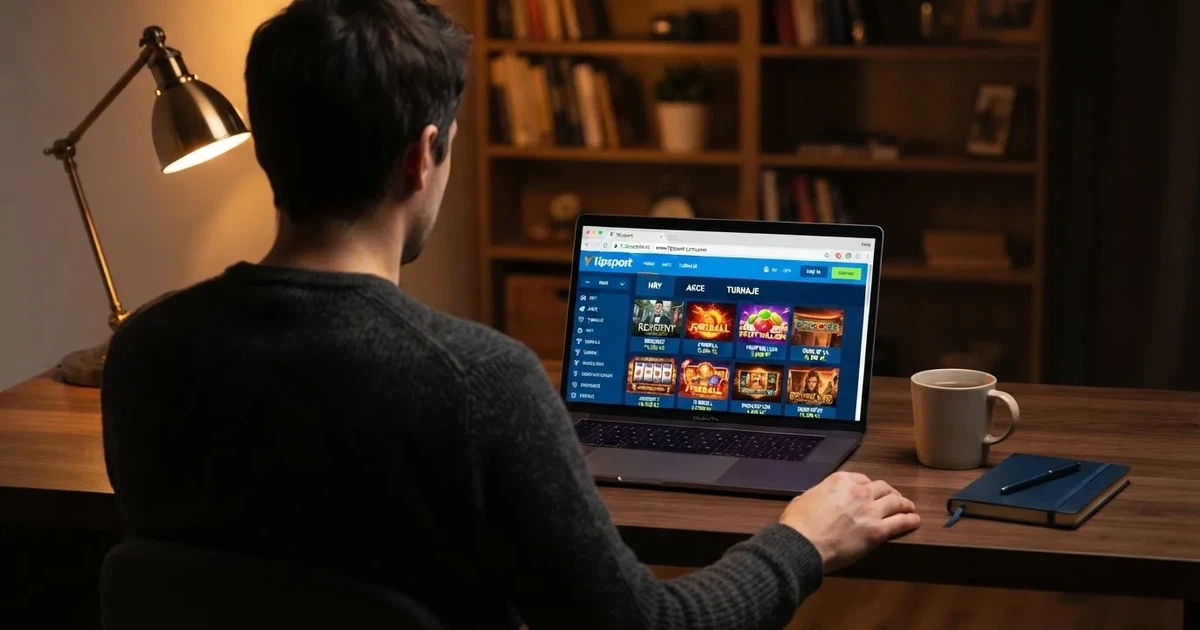 Rozhraní bezpečného zahraničního online casina s viditelnou licencí, ikonou SSL zámku a podporou českého jazyka