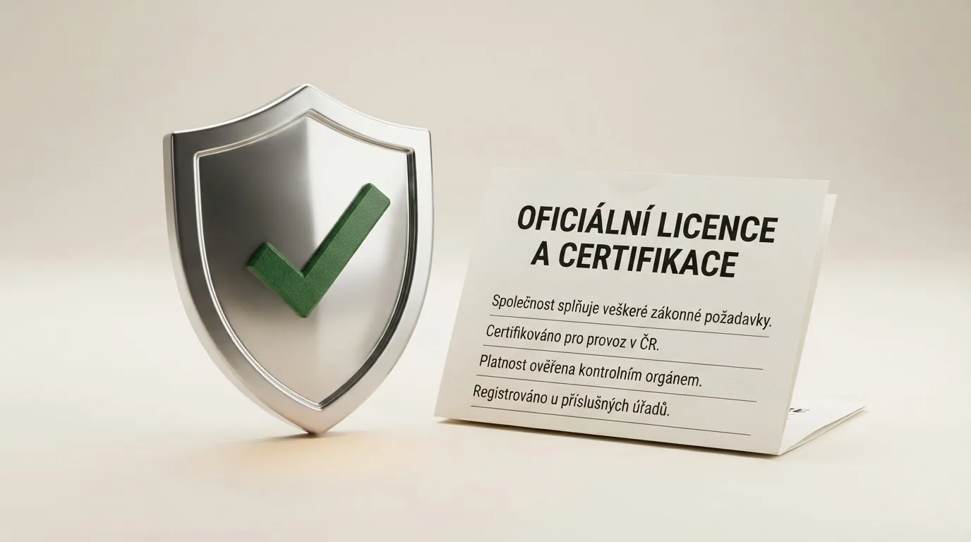 Úřední dokument s logem Ministerstva financí ČR a paragrafem zákona o hazardních hrách