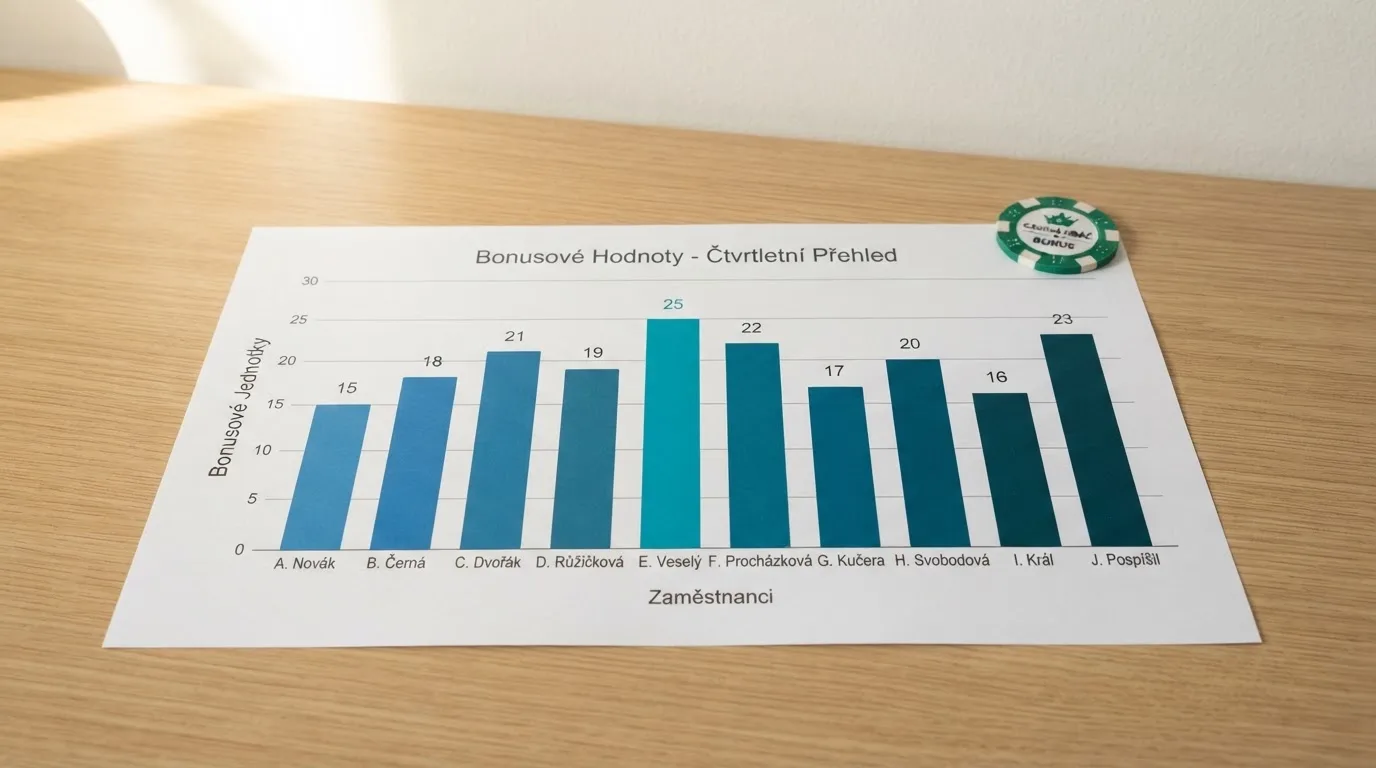 Přehledová tabulka nebo vizuální srovnání operátorů s jejich bonusy bez vkladu